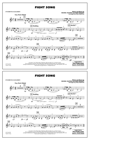 Fight Song (arr. Paul Murtha) - Bb Horn/Flugelhorn