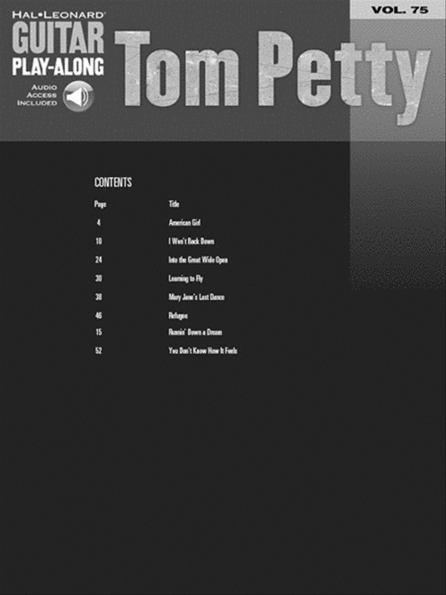 Tom Petty Guitar Tablature scores gallery preview page 2