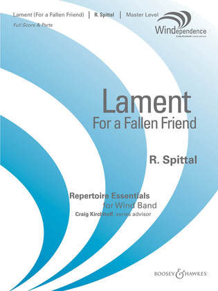 Book cover for Lament (For a Fallen Friend)