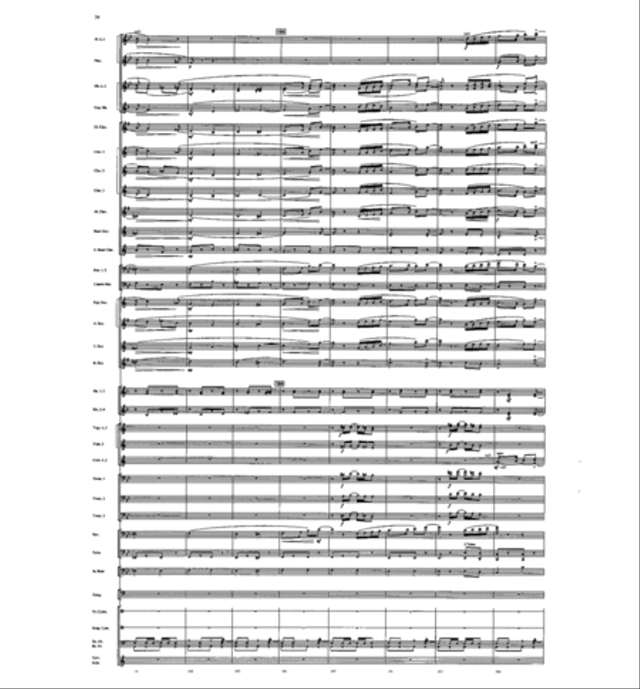 Millennium III Millennium III Concert Band scores gallery preview page 33