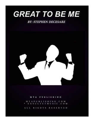 Book cover for Great To Be Me