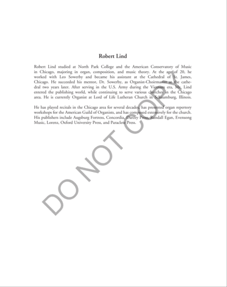 Festival March Organ scores gallery preview page 3