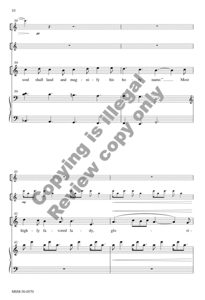 Gabriel's Message (Choral Score) image number null