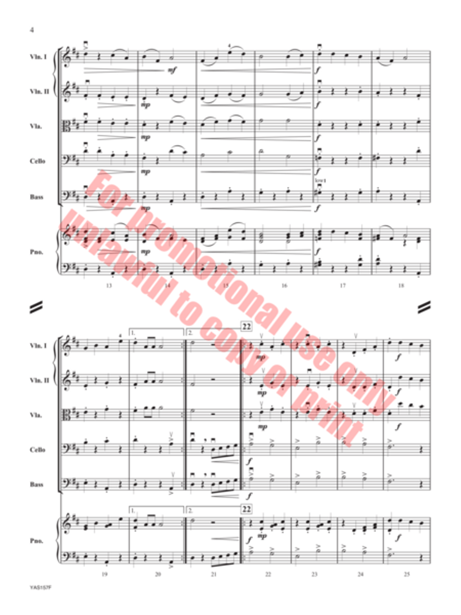 Berryhill Trail String Orchestra scores gallery preview page 5