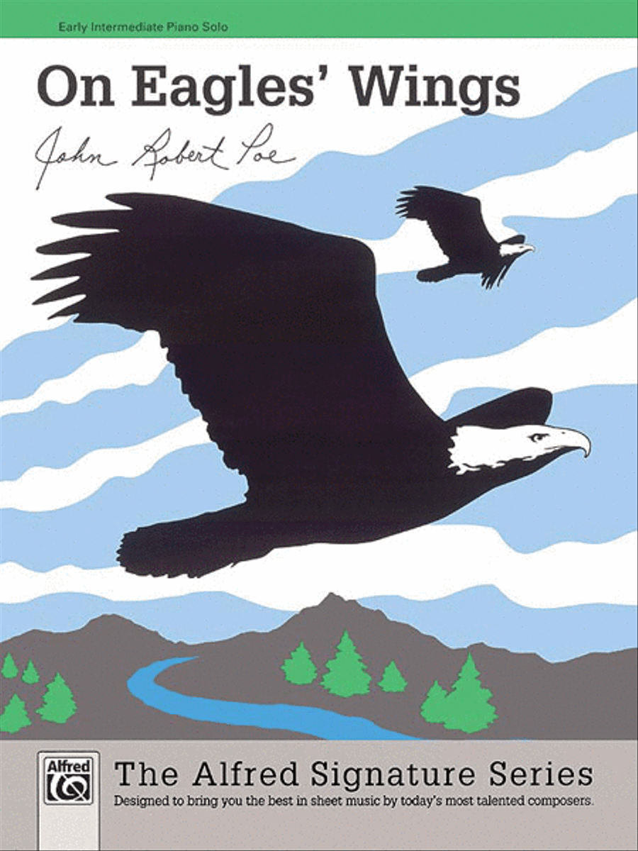 On Eagles' Wings Easy Piano scores gallery preview page 1