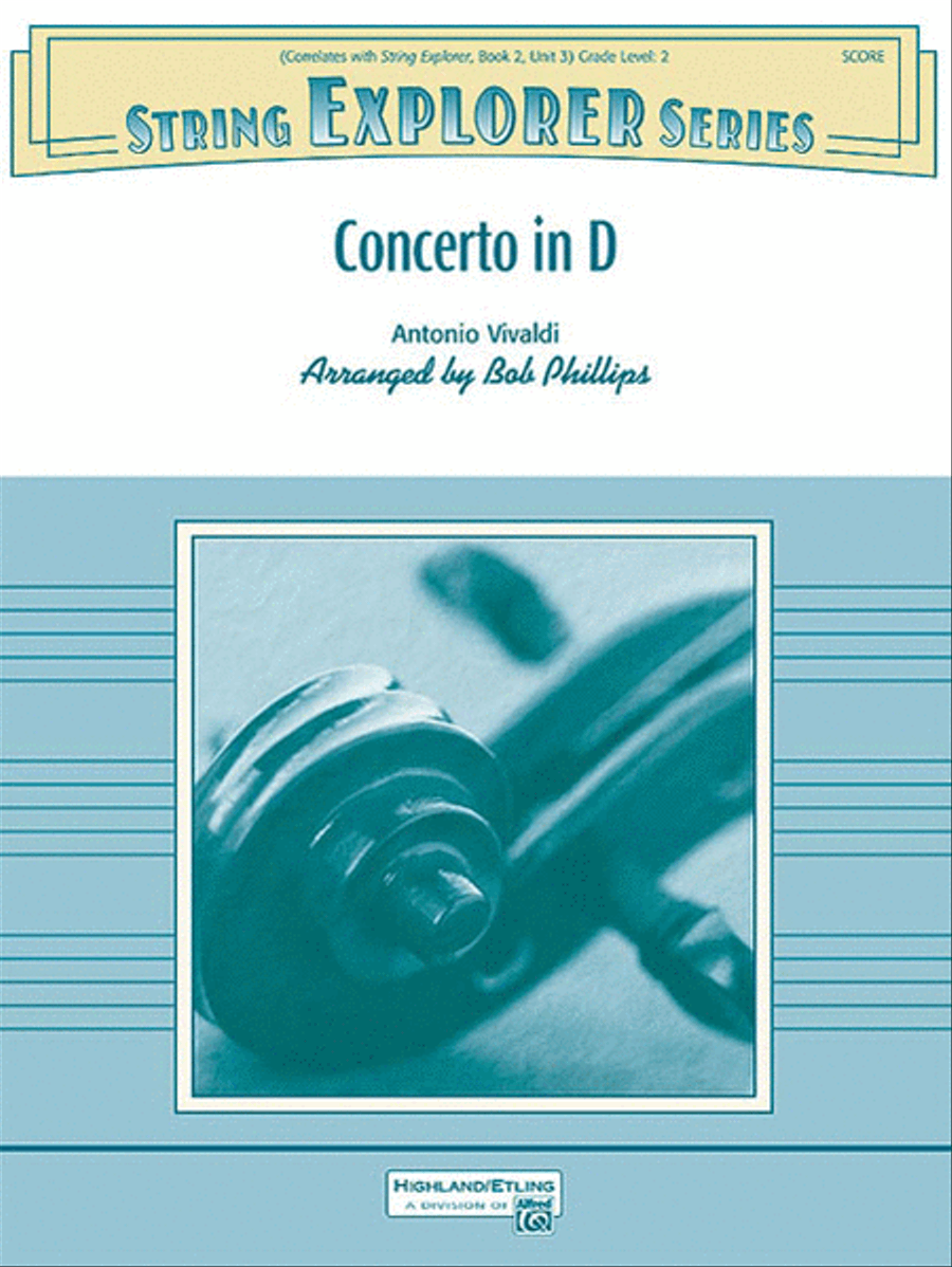 Concerto in D image number null