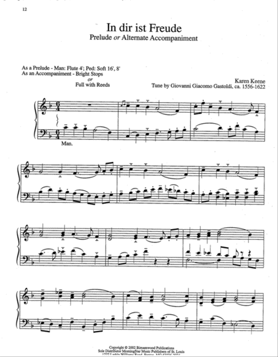 Easy Hymn Introd. and Accomp.- General Organ scores gallery preview page 4