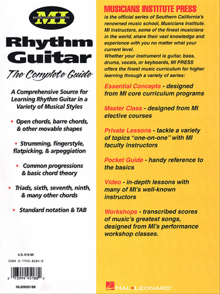 Rhythm Guitar Electric Guitar scores gallery preview page 2