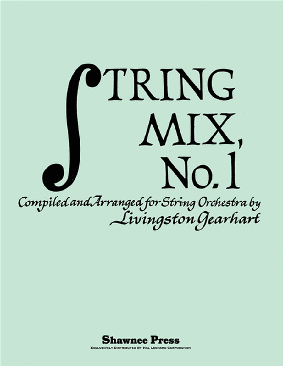 String Mix No. 1 String Mix No. 1 Orchestra scores gallery preview page 1