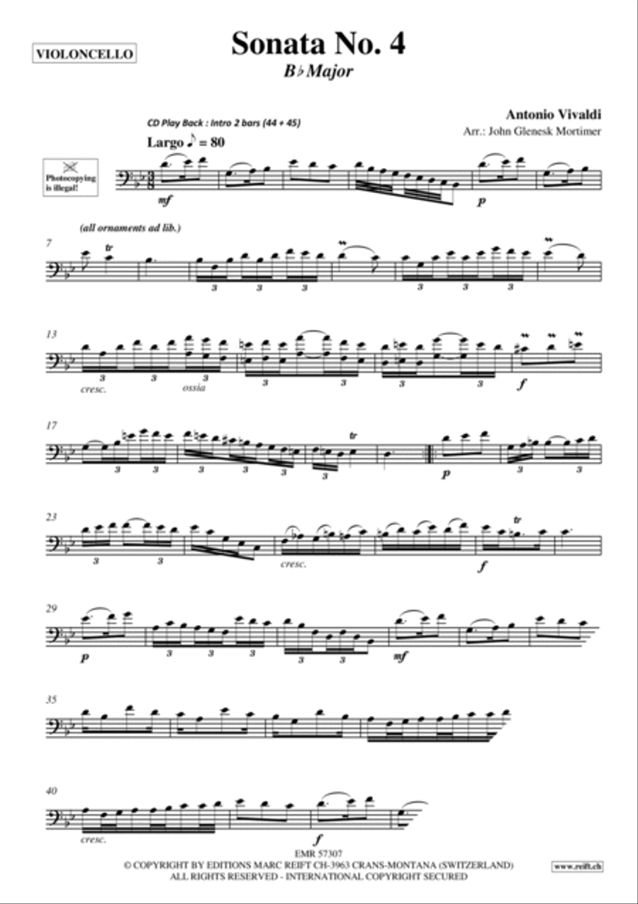 Sonata No. 4 Sonata No. 4 Organ scores gallery preview page 3