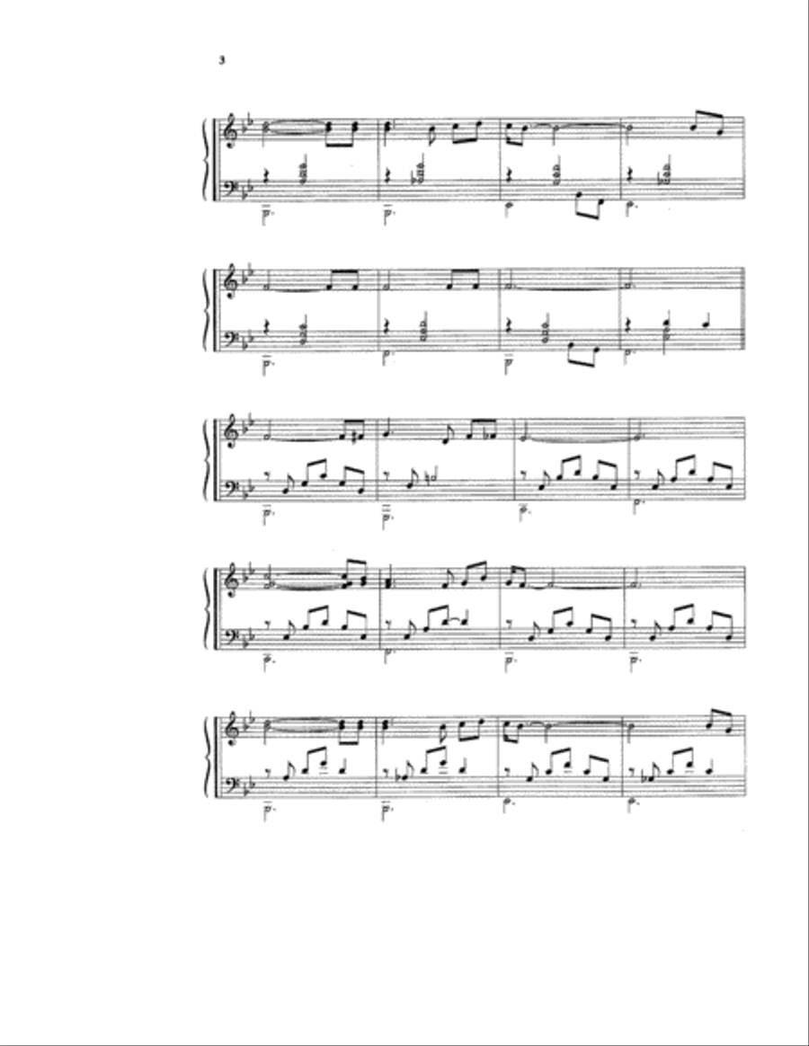 Just a Closer Walk and Amazing Grace Masterpiece Piano Solos Piano Solo scores gallery preview page 3