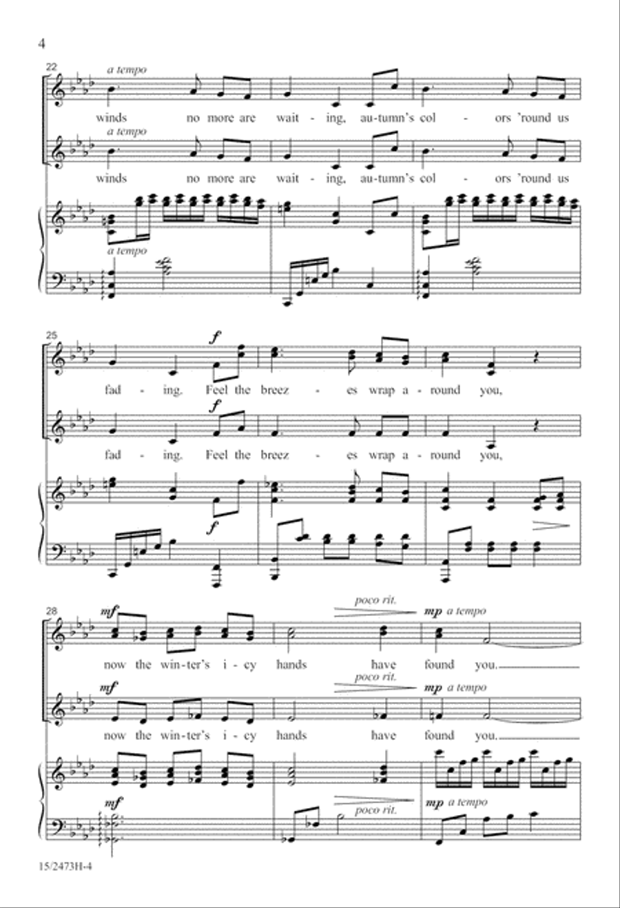 The Hands of Winter The Hands of Winter SSA scores gallery preview page 5