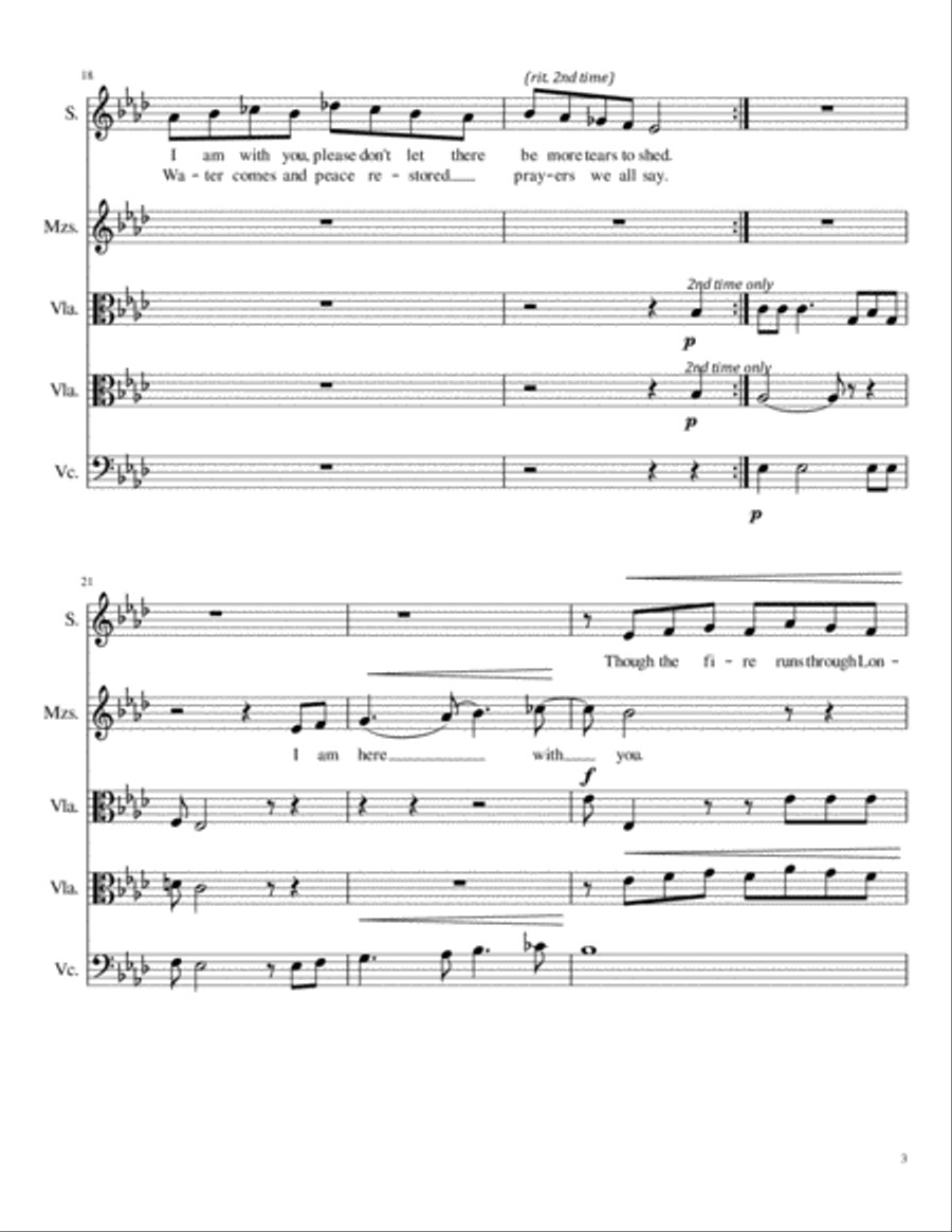 London Fire Vocal Duet scores gallery preview page 3