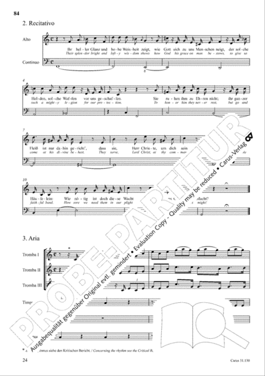 The Complete Sacred Vocal Works (Das geistliche Vokalwerk) Voice scores gallery preview page 85