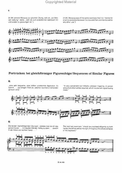 Manuale der Orgel- und Cembalotechnik Piano - Sheet Music