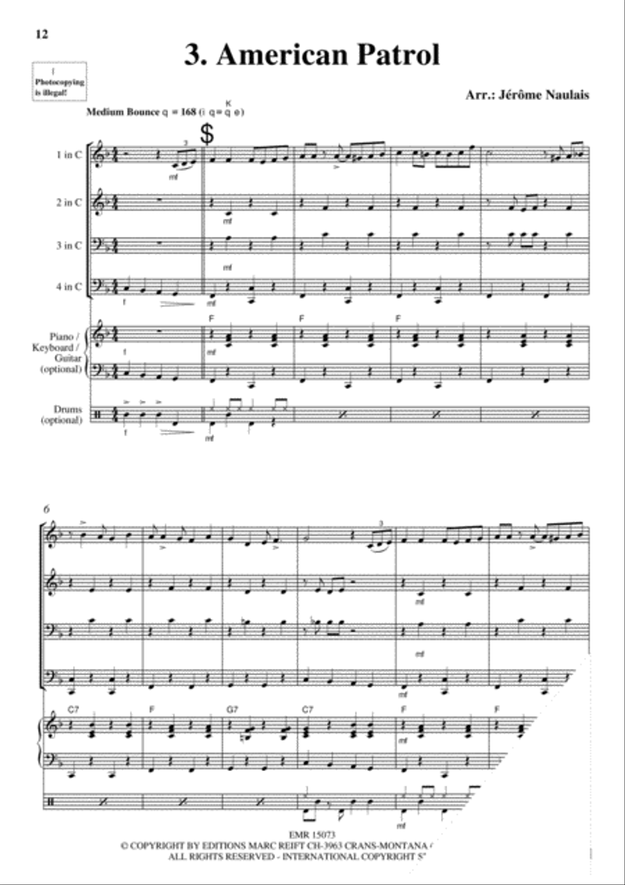 Brass Quartets Vol. 16 Brass Ensemble scores gallery preview page 5