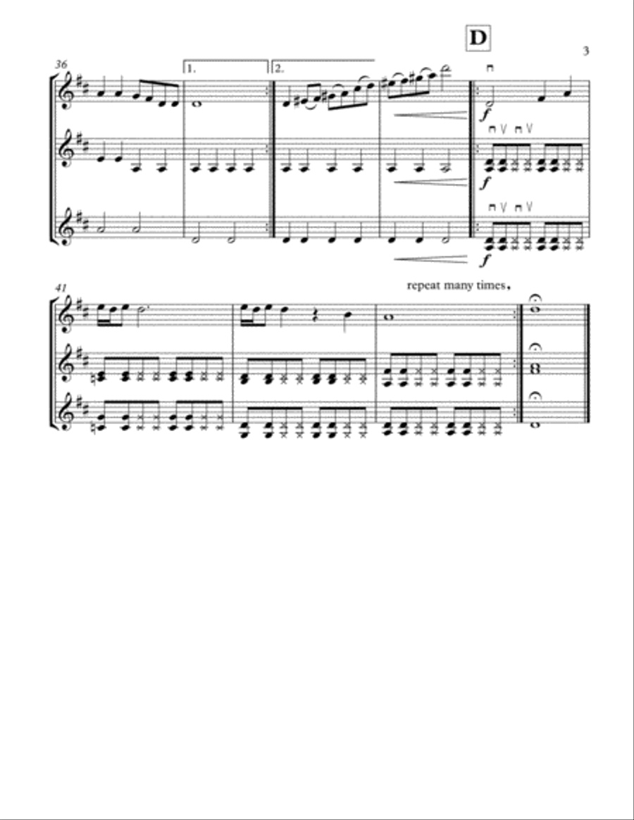 Hey Jude String Trio scores gallery preview page 4