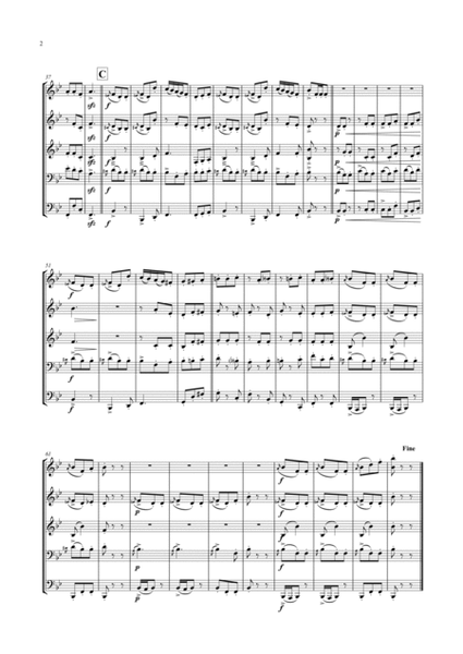 Turkish March Ländler - Beethoven - Brass Quintet image number null