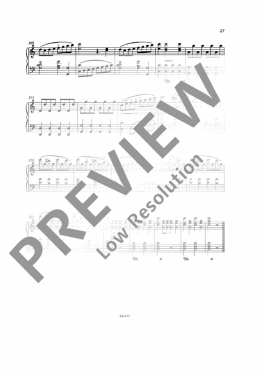 Die Zauberflöte Die Zauberflöte Piano Solo scores gallery preview page 15