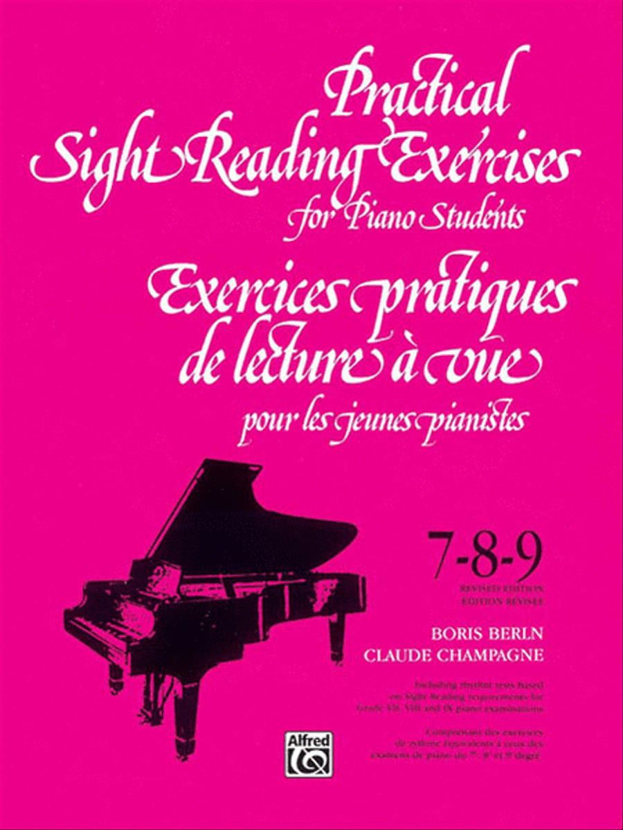 Practical Sight Reading Exercises for Piano Students, Books 7, 8, 9 Piano Method scores gallery preview page 1