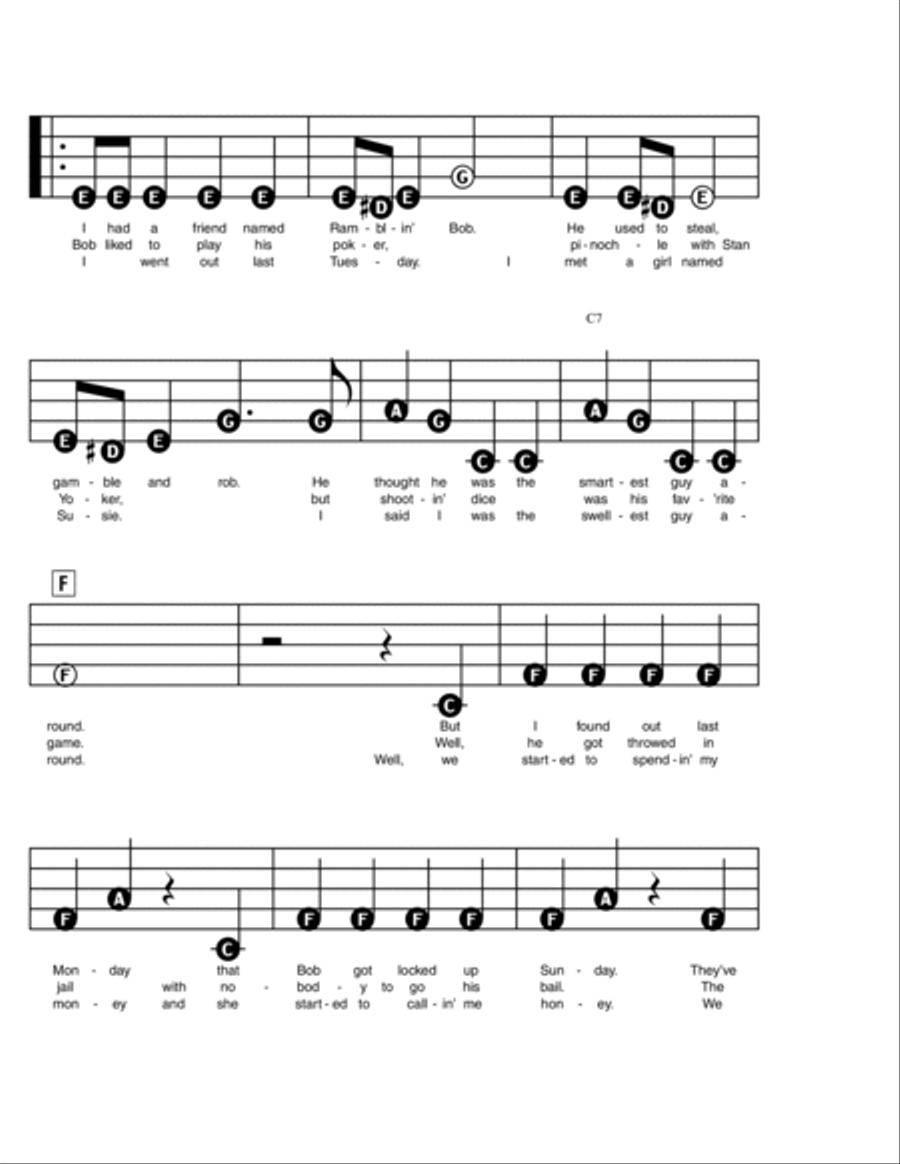 In The Jailhouse Now In The Jailhouse Now Electronic Keyboard scores gallery preview page 2