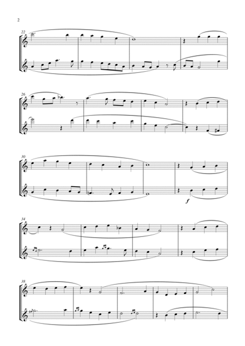 Danny Boy (Londonderry Air) (for piccolo duet, suitable for grades 2-5) image number null
