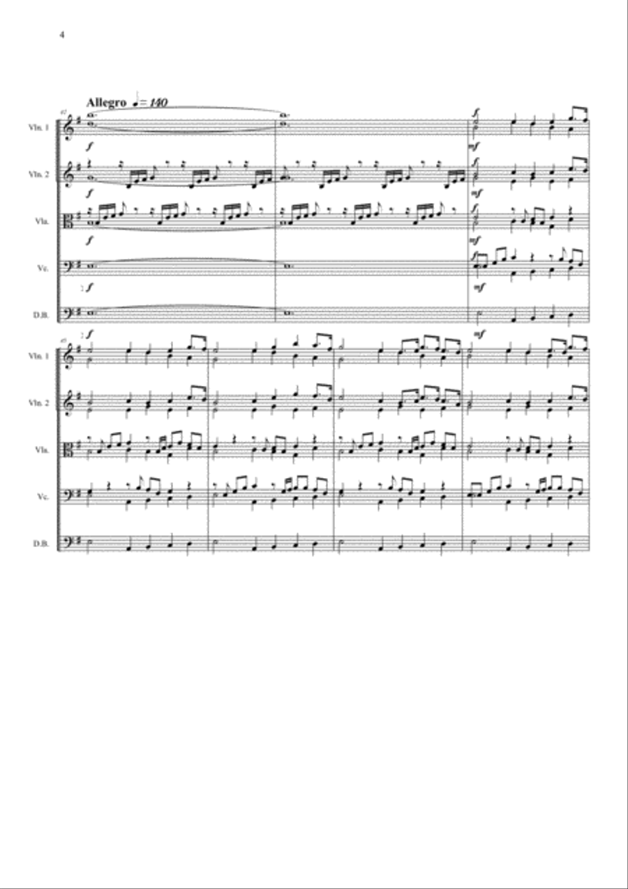 Ambience (string orchestra/chamber version), op. 10 String Orchestra scores gallery preview page 6