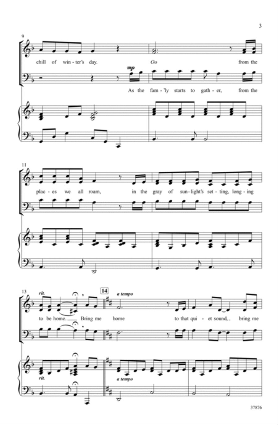 Winter, Bring Me Home Winter, Bring Me Home 3-Part scores gallery preview page 2