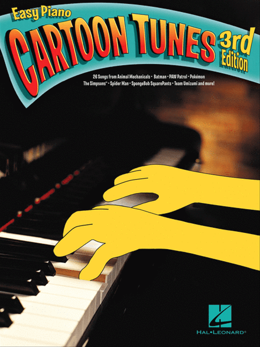 Cartoon Tunes - 3rd Edition Easy Piano scores gallery preview page 1