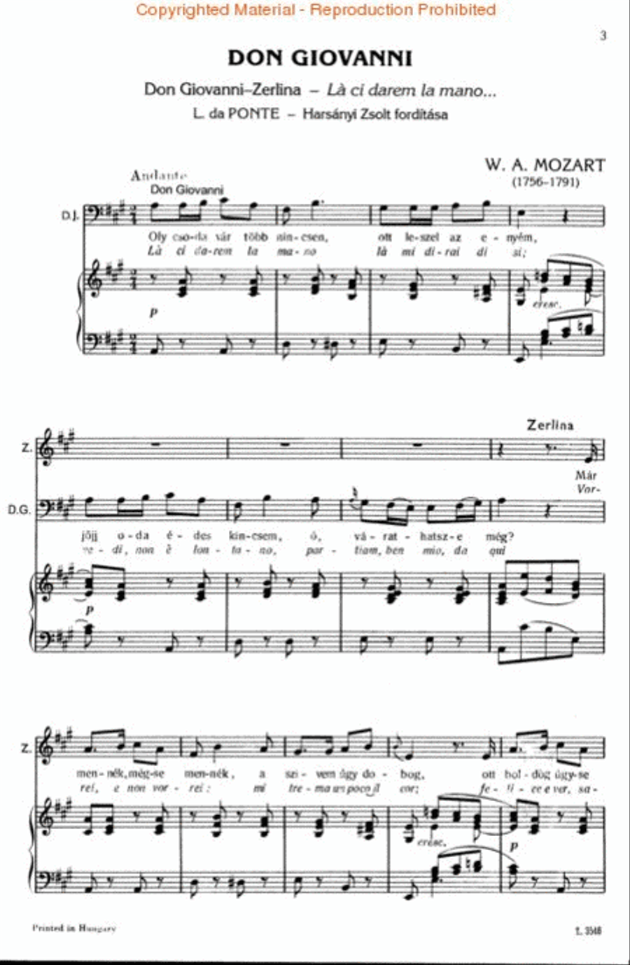 Famous Opera Duets – Volume 2 Piano Accompaniment scores gallery preview page 3