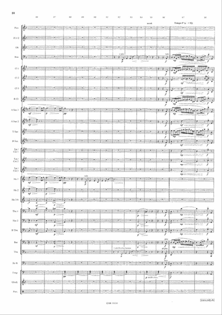 The Flying Dutchman Concert Band scores gallery preview page 11
