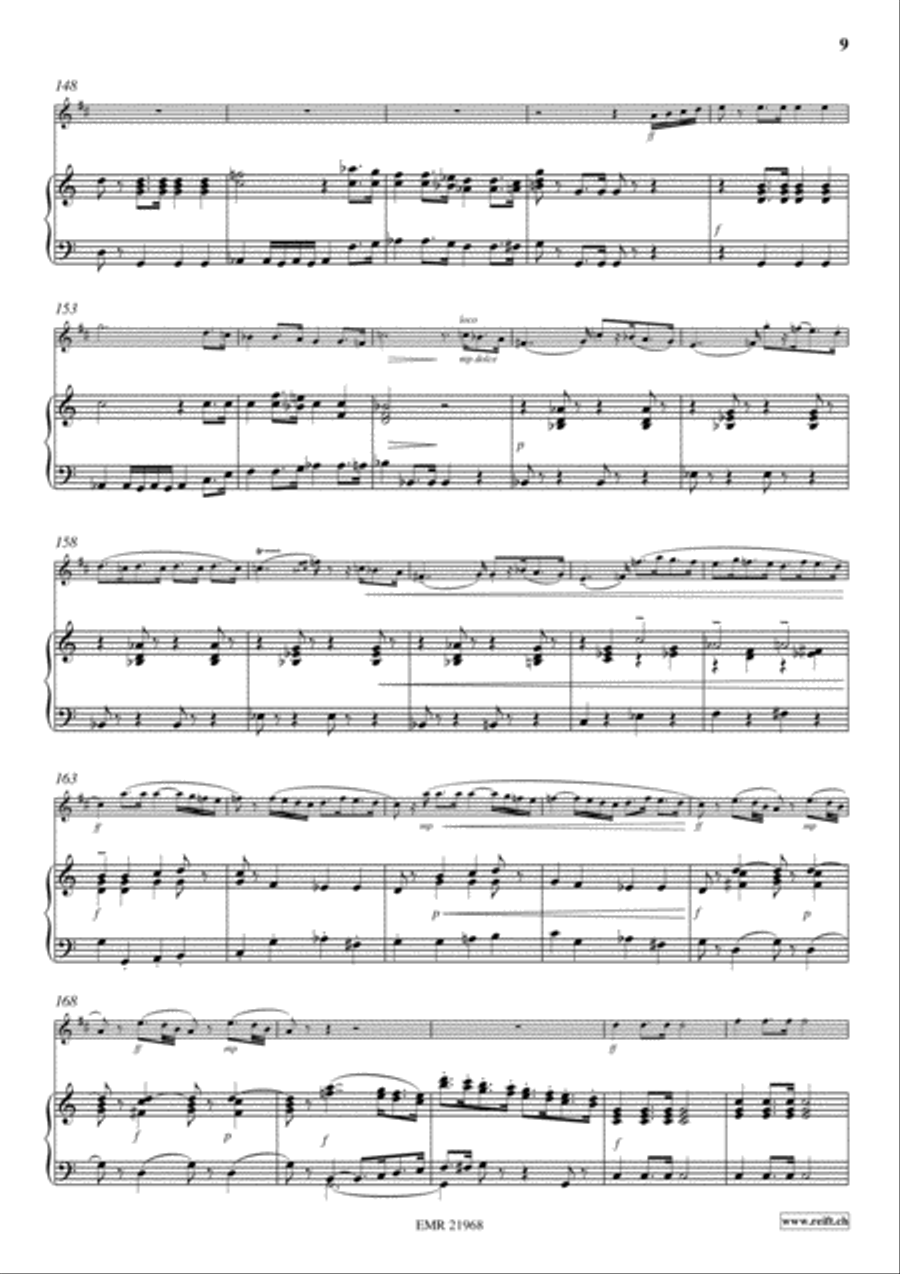 Grande Marche Tenor Saxophone scores gallery preview page 9