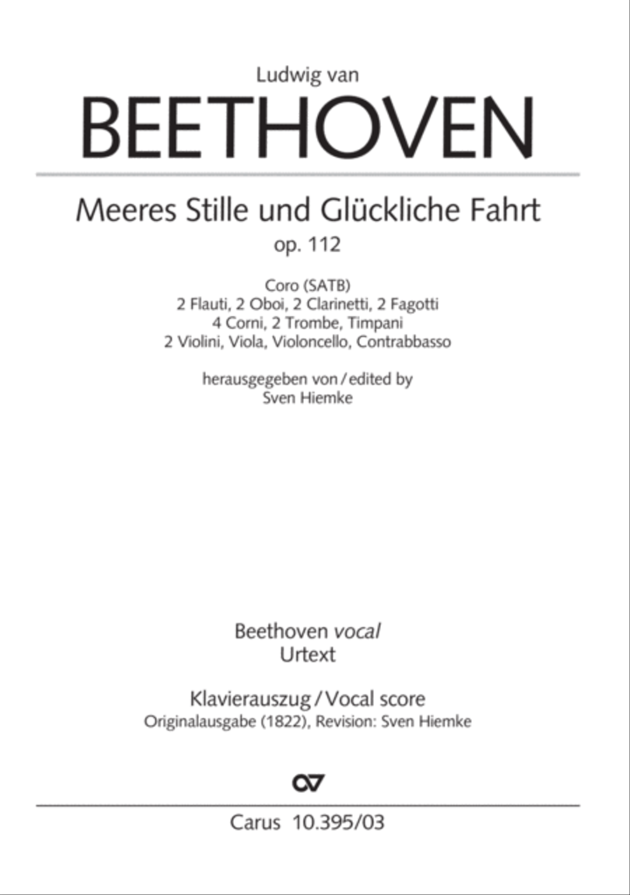 Calm Sea and Prosperous Voyage Calm Sea and Prosperous Voyage 4-Part scores gallery preview page 2