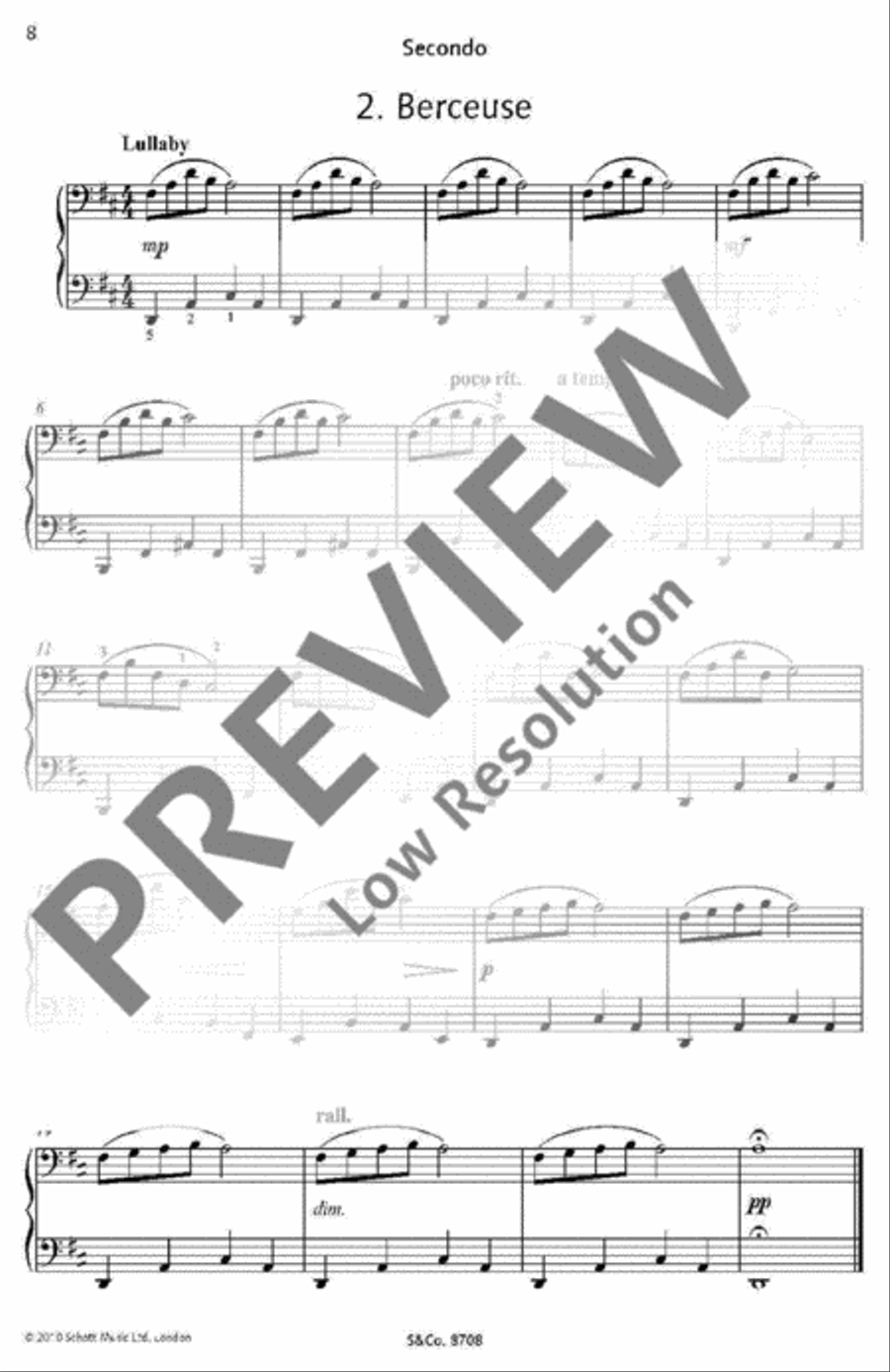 Just for Two Easy Piano scores gallery preview page 6