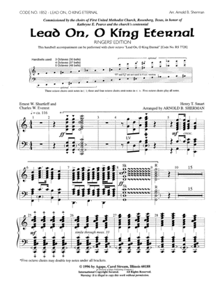 Book cover for Lead On, O King Eternal