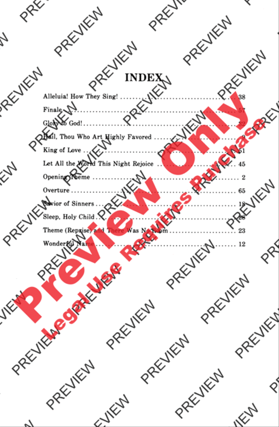 King of Love King of Love 4-Part scores gallery preview page 3