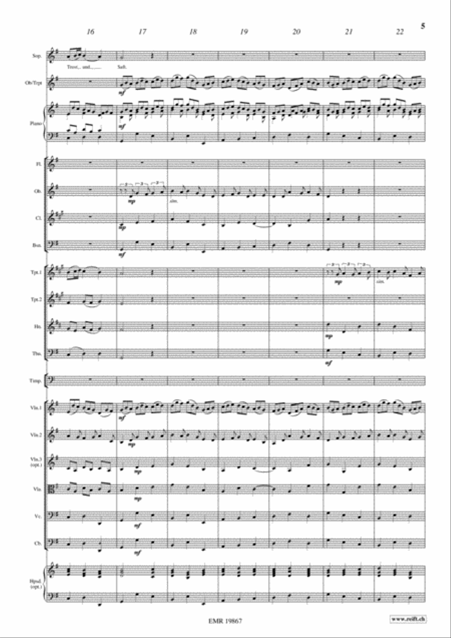 Jesus bleibet meine Freude Orchestra scores gallery preview page 5