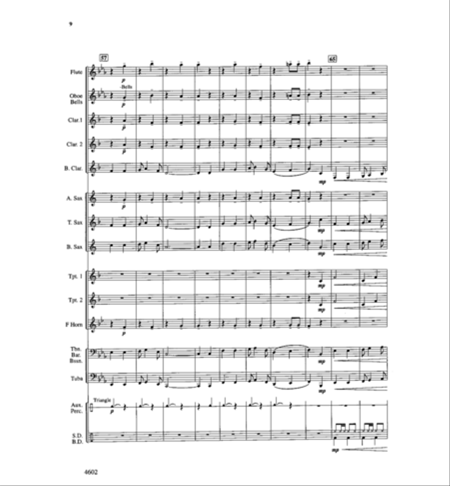 Band Avenue Concert Band scores gallery preview page 9