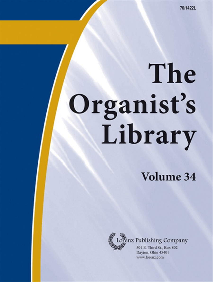 The Organist's Library, Vol. 34 Organ Solo - Sheet Music