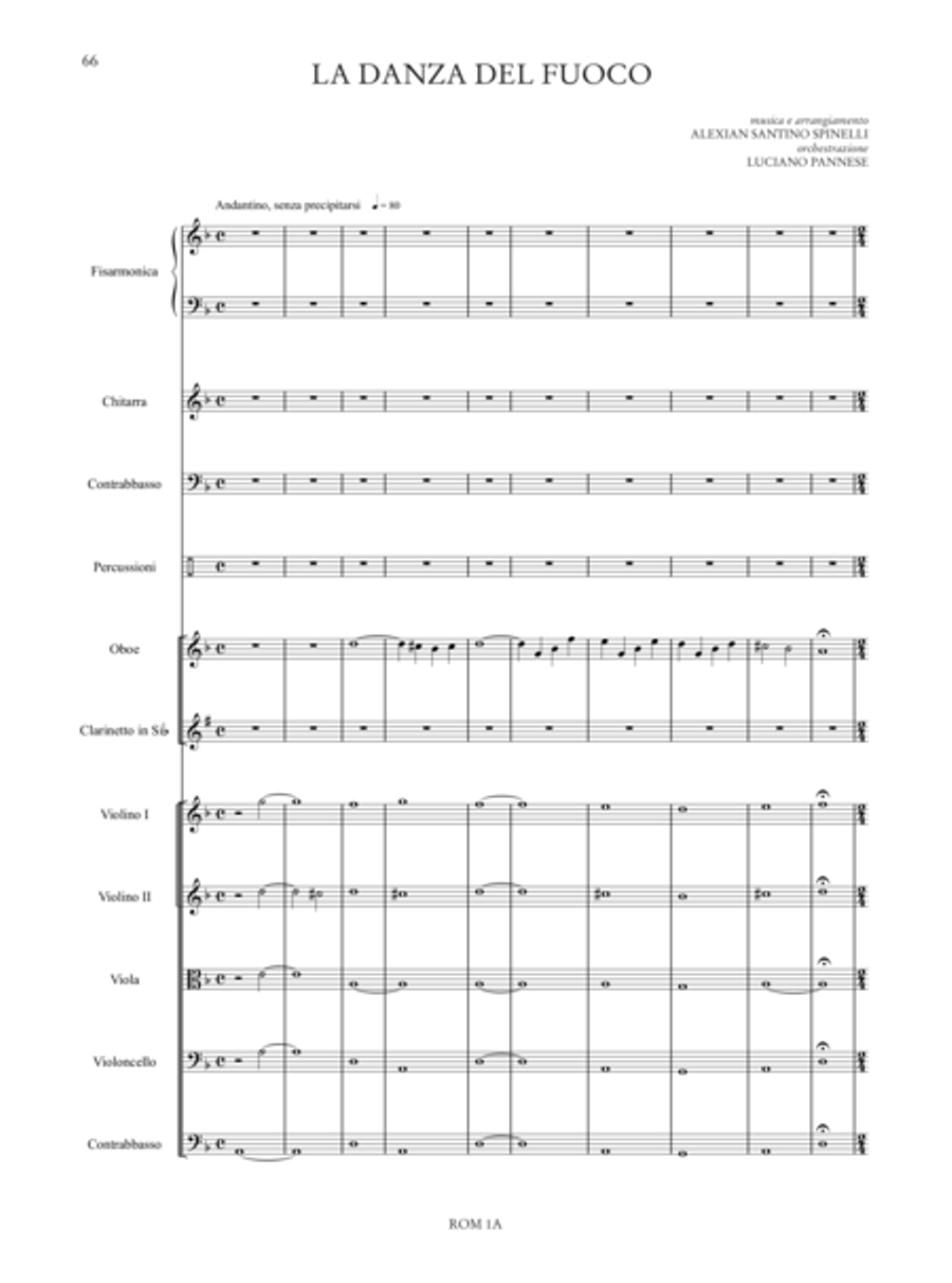 Romanó Drom (Romany Caravan) for Accordion, Voice and Orchestra Orchestra scores gallery preview page 39