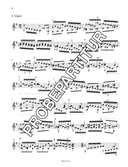 Suite e-Moll BWV 996 image number null