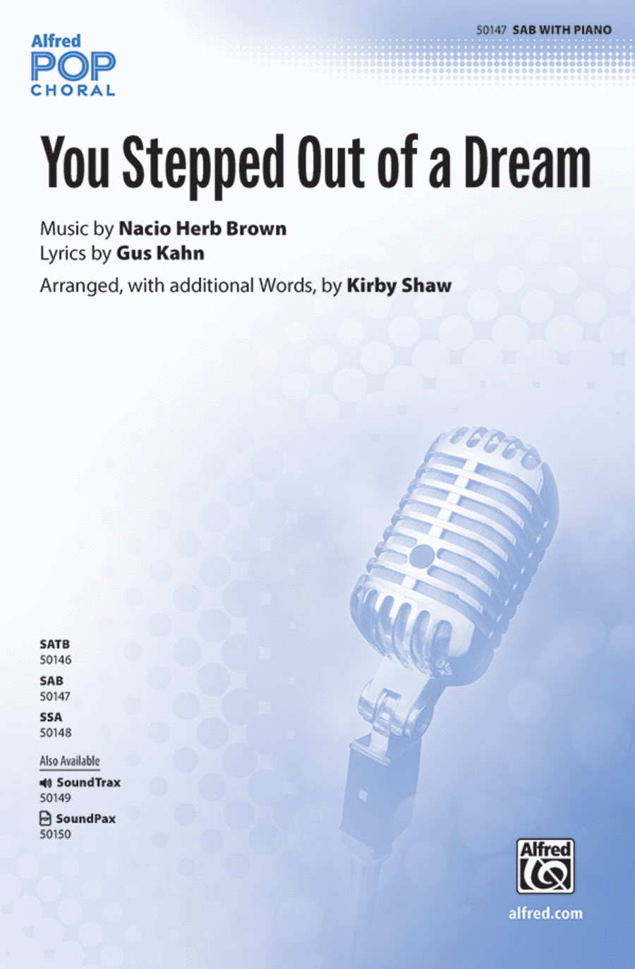 You Stepped Out of a Dream 3-Part scores gallery preview page 1