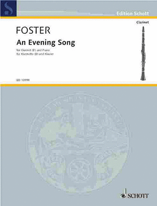 Book cover for An Evening Song