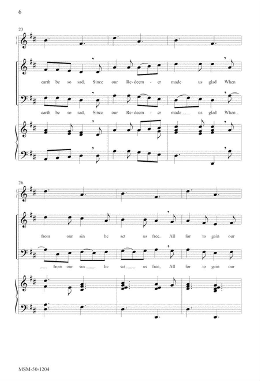 On Christmas Night On Christmas Night 2-Part scores gallery preview page 5
