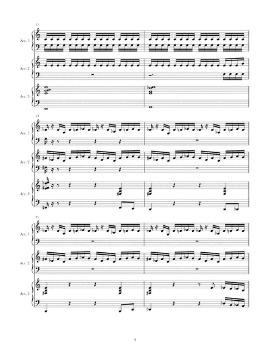 Actuellement? Accordion scores gallery preview page 4