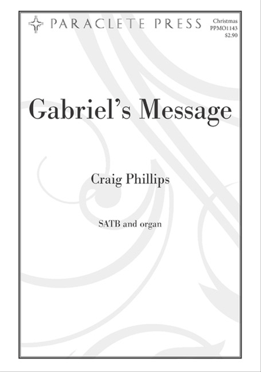 Gabriel's Message 4-Part scores gallery preview page 1