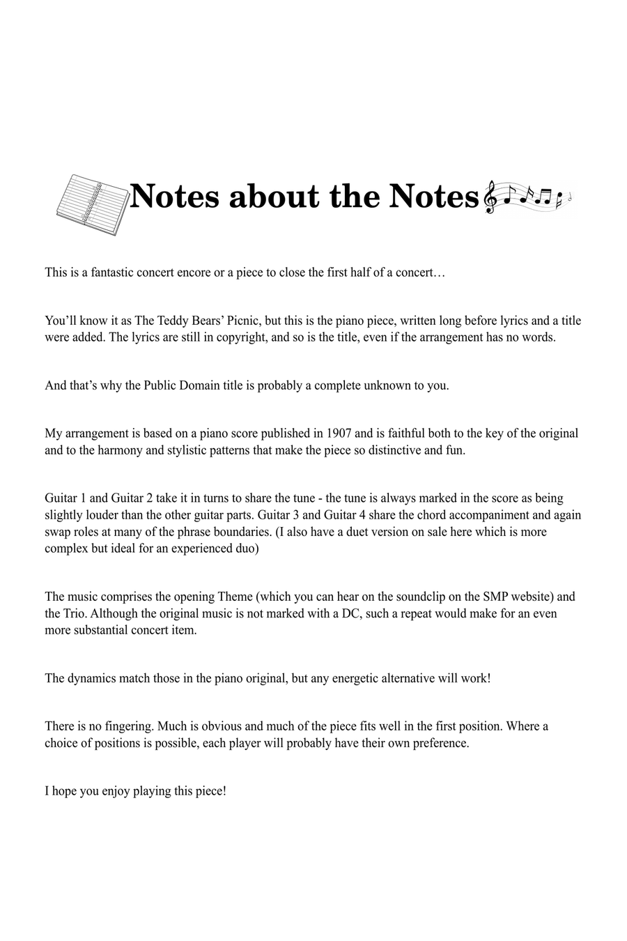Characteristic Two Step - Exciting guitar quartet Guitar Ensemble scores gallery preview page 3