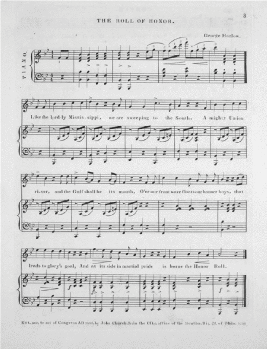The Roll of Honor Voice scores gallery preview page 2