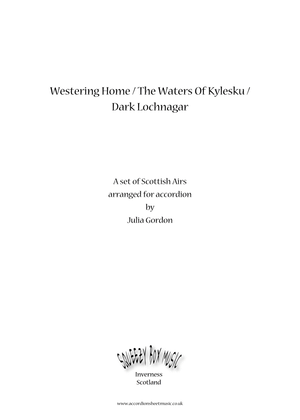 Book cover for Westering Home / The Waters Of Kylesku / Dark Loch Nagar