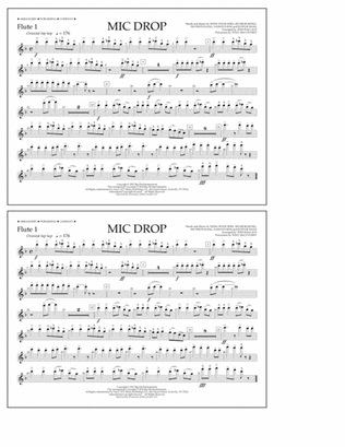 Mic Drop - Flute 1